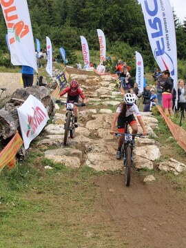 Sobota XCO preizkušnje U15 in odlična vožnja Lamarja